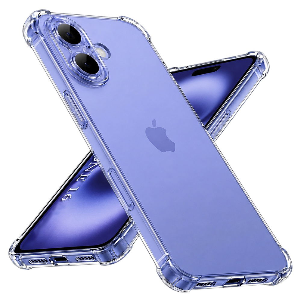 Калъф за iPhone 16 - Techsuit Shockproof Прозрачен Прозрачен Silicone - Прозрачен