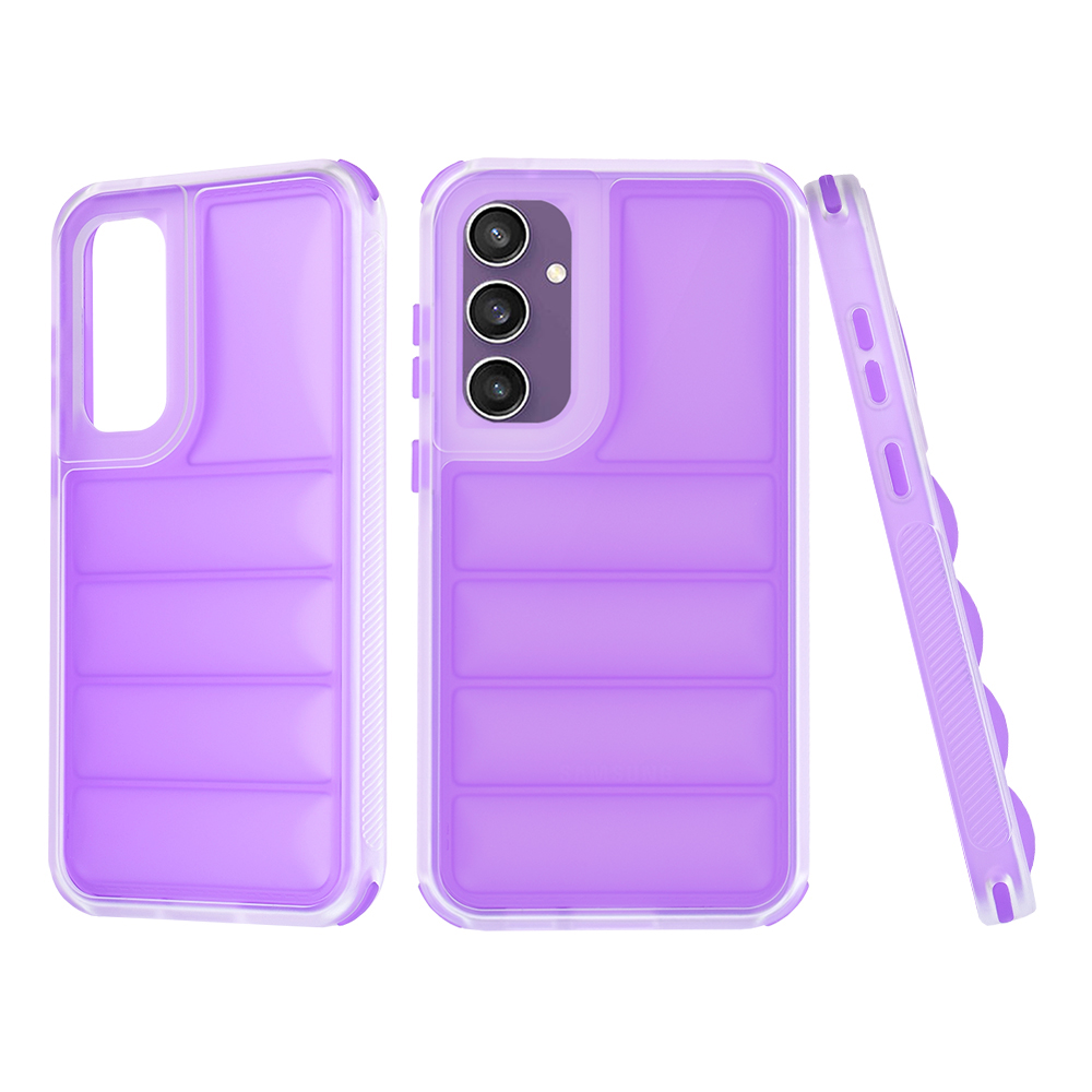 Калъф за Samsung Galaxy S23 FE - Techsuit Wave Shield - Лилав