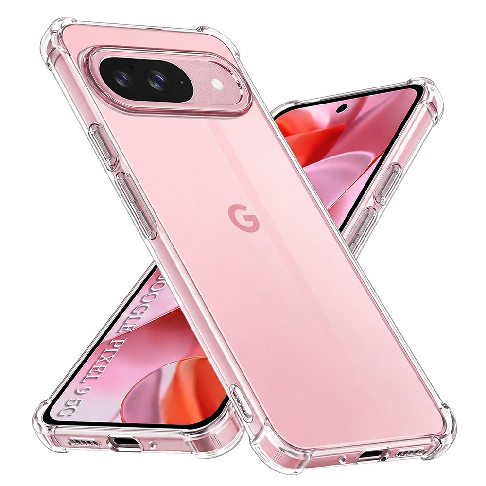 Калъф за Google Pixel 9 - Techsuit Shockproof Прозрачен Silicone - Прозрачен