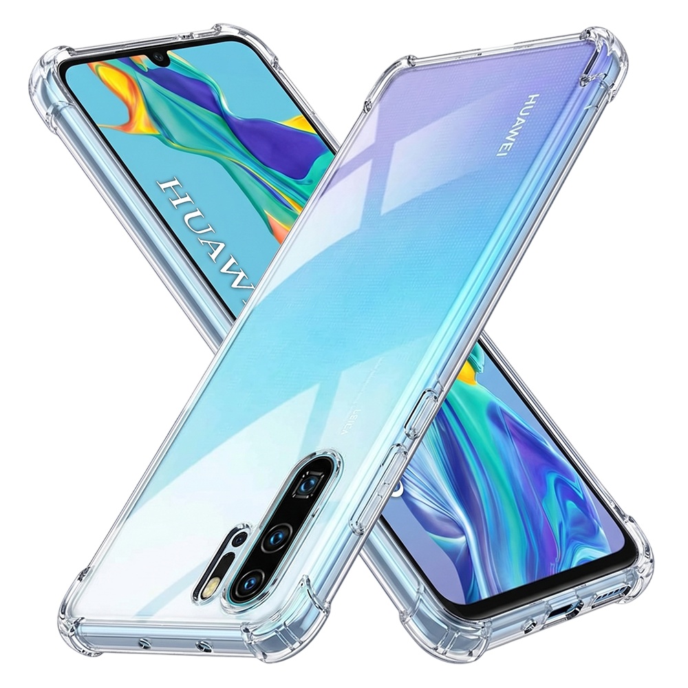 Калъф за Huawei P30 Pro / P30 Pro New Edition - Techsuit Shockproof Прозрачен Silicone - Прозрачен