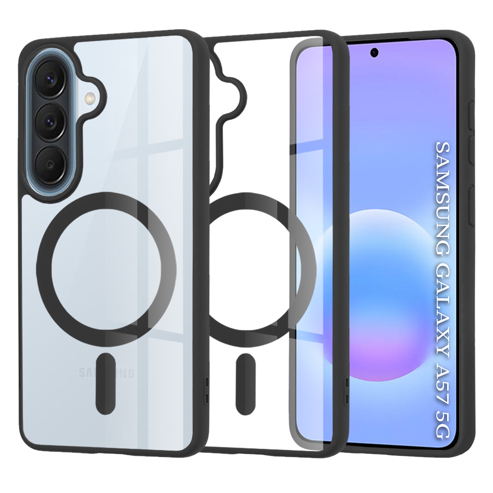 Калъф за Samsung Galaxy A57 5G - Techsuit MagSafe Pro - Черен