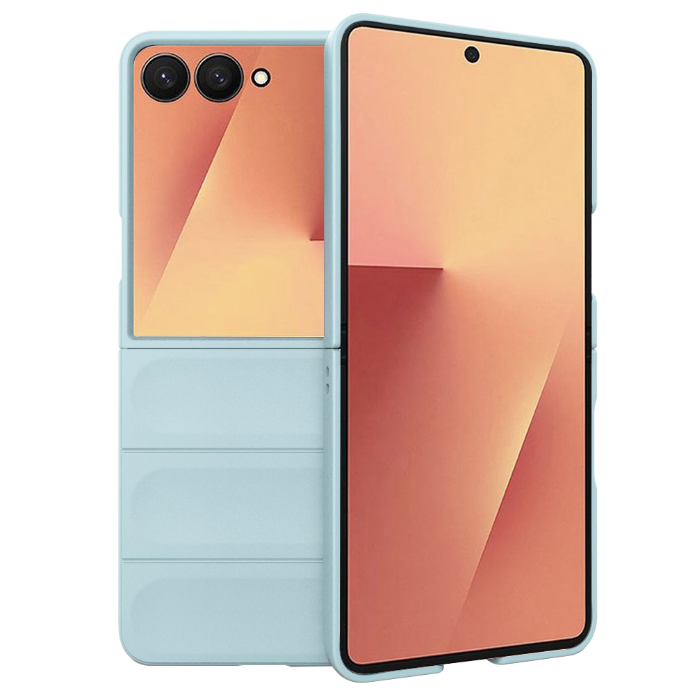 Калъф за Samsung Galaxy Z Flip7 - Techsuit Magic Shield - Син