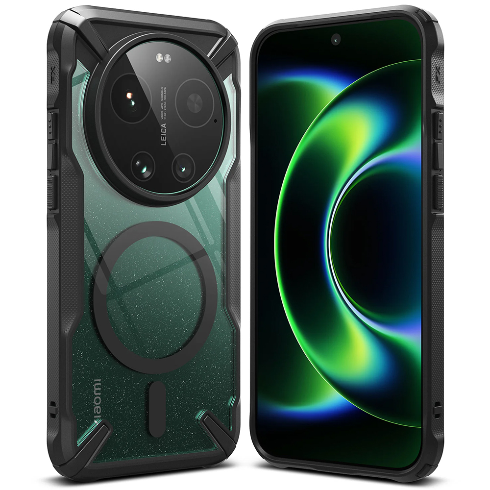 Калъф за Xiaomi 17 Ultra - Ringke Fusion X MagSafe - Черен