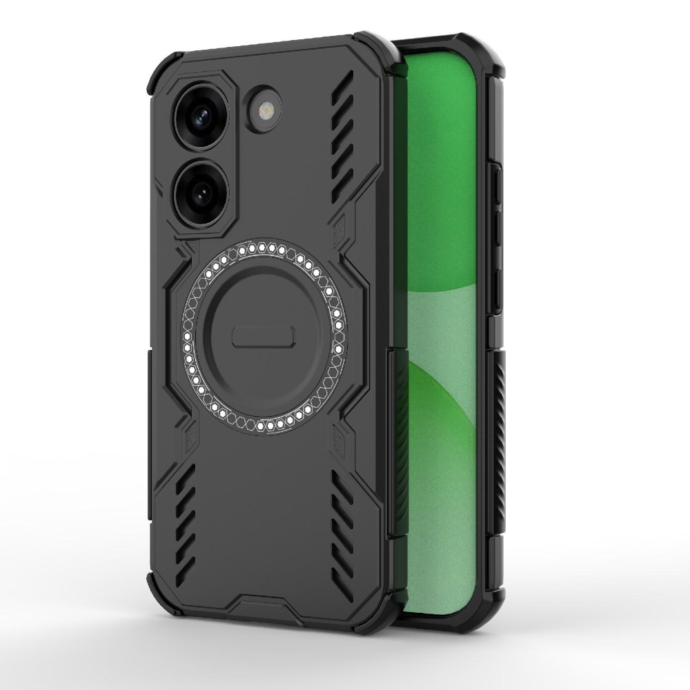 Калъф за Xiaomi Poco X8 Pro - Techsuit ArmorMag Case - Черен