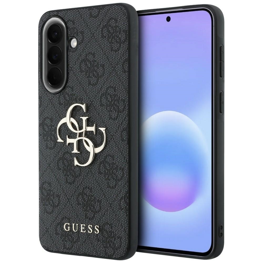Калъф за Samsung Galaxy A57 5G - Guess Hardcase 4G Big Metal Logo (GUHCSA574GMGGR) - Черен