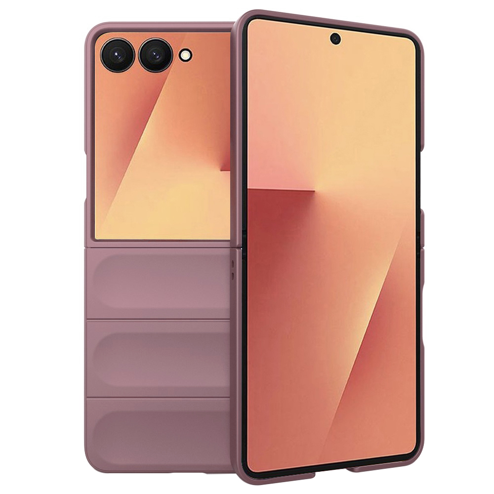 Калъф за Samsung Galaxy Z Flip7 - Techsuit Magic Shield - Лилав