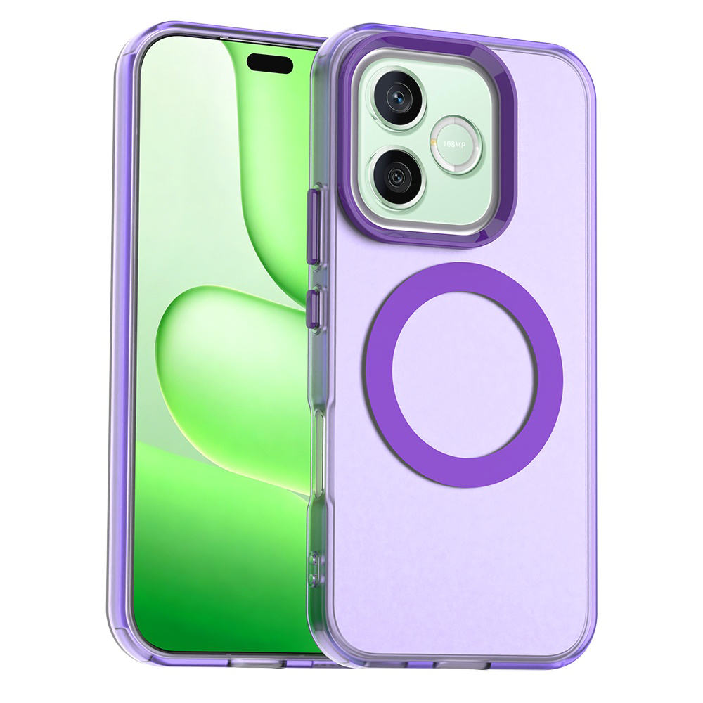 Калъф за Honor 600 Lite - Techsuit CandyCase MagSafe - Лилав