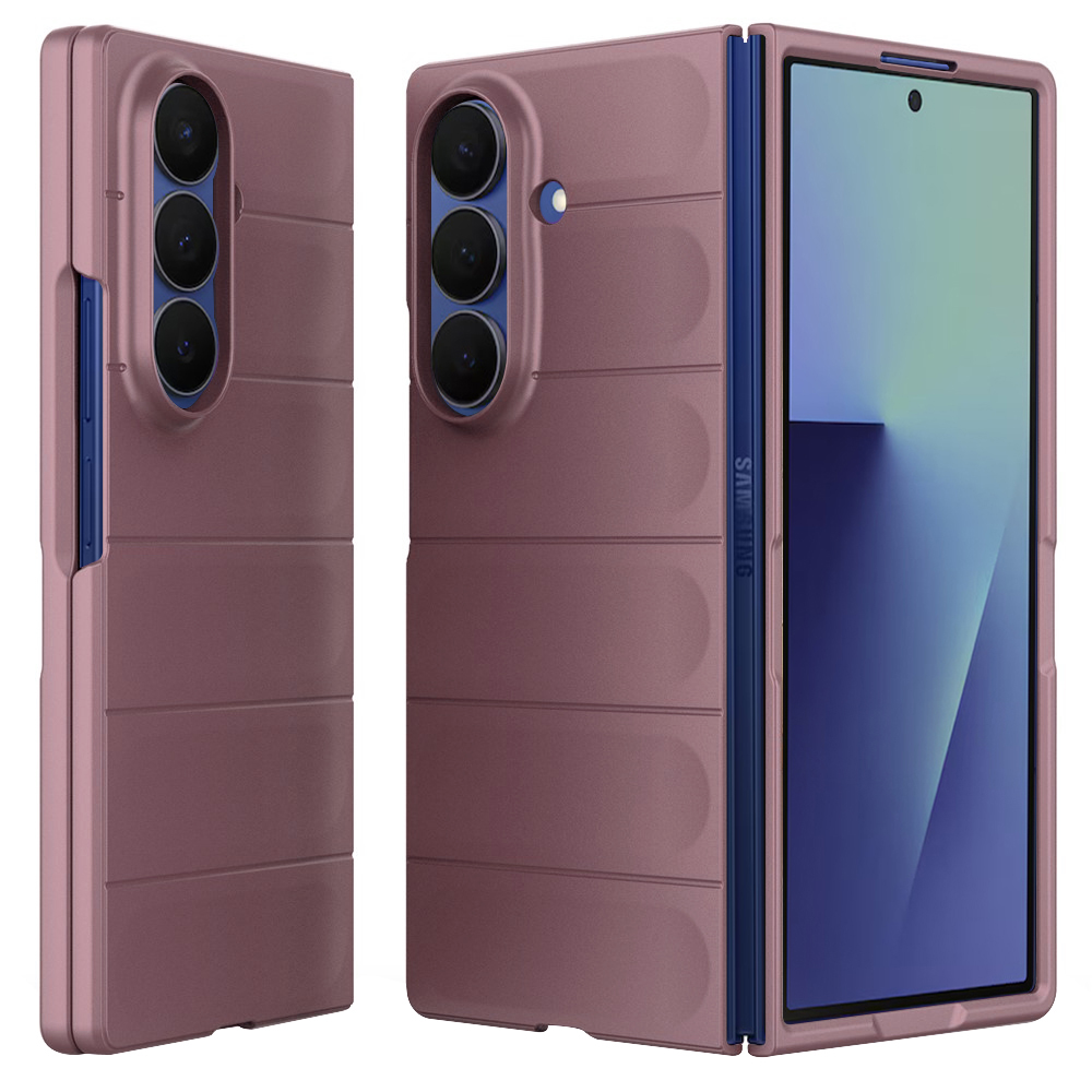 Калъф за Samsung Galaxy Z Fold7 - Techsuit Magic Shield - Лилав