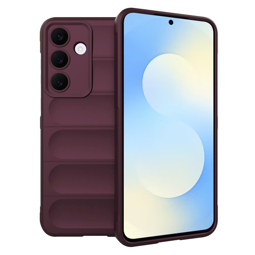 Калъф за Samsung Galaxy S25 FE - Techsuit Magic Shield - Бордо