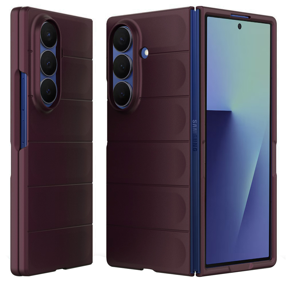 Калъф за Samsung Galaxy Z Fold7 - Techsuit Magic Shield - Бордо
