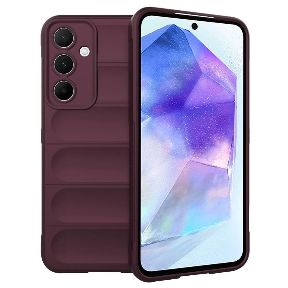 Калъф за Samsung Galaxy A55 5G - Techsuit Magic Shield - Бордо