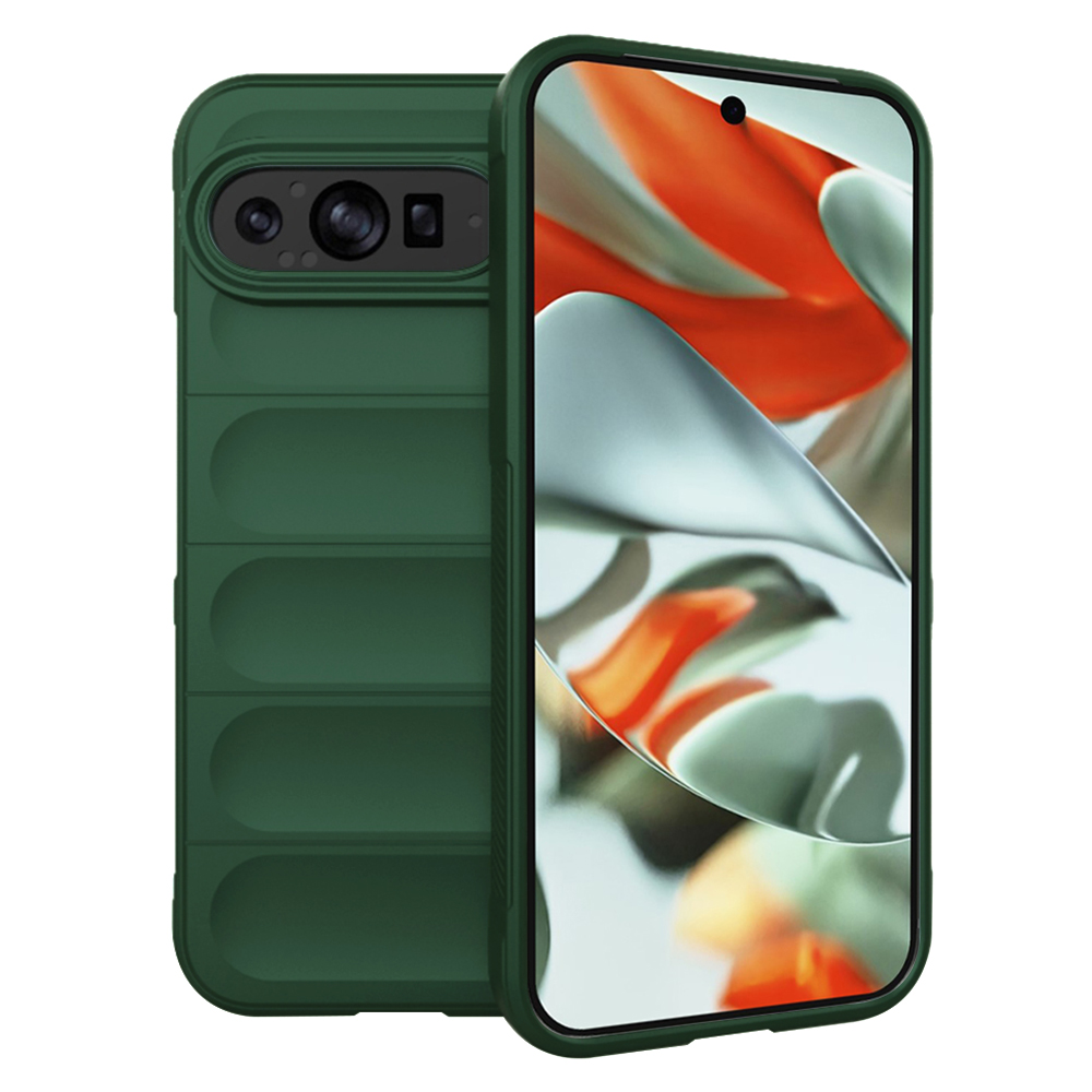 Калъф за Google Pixel 9 Pro XL - Techsuit Magic Shield - Зелен