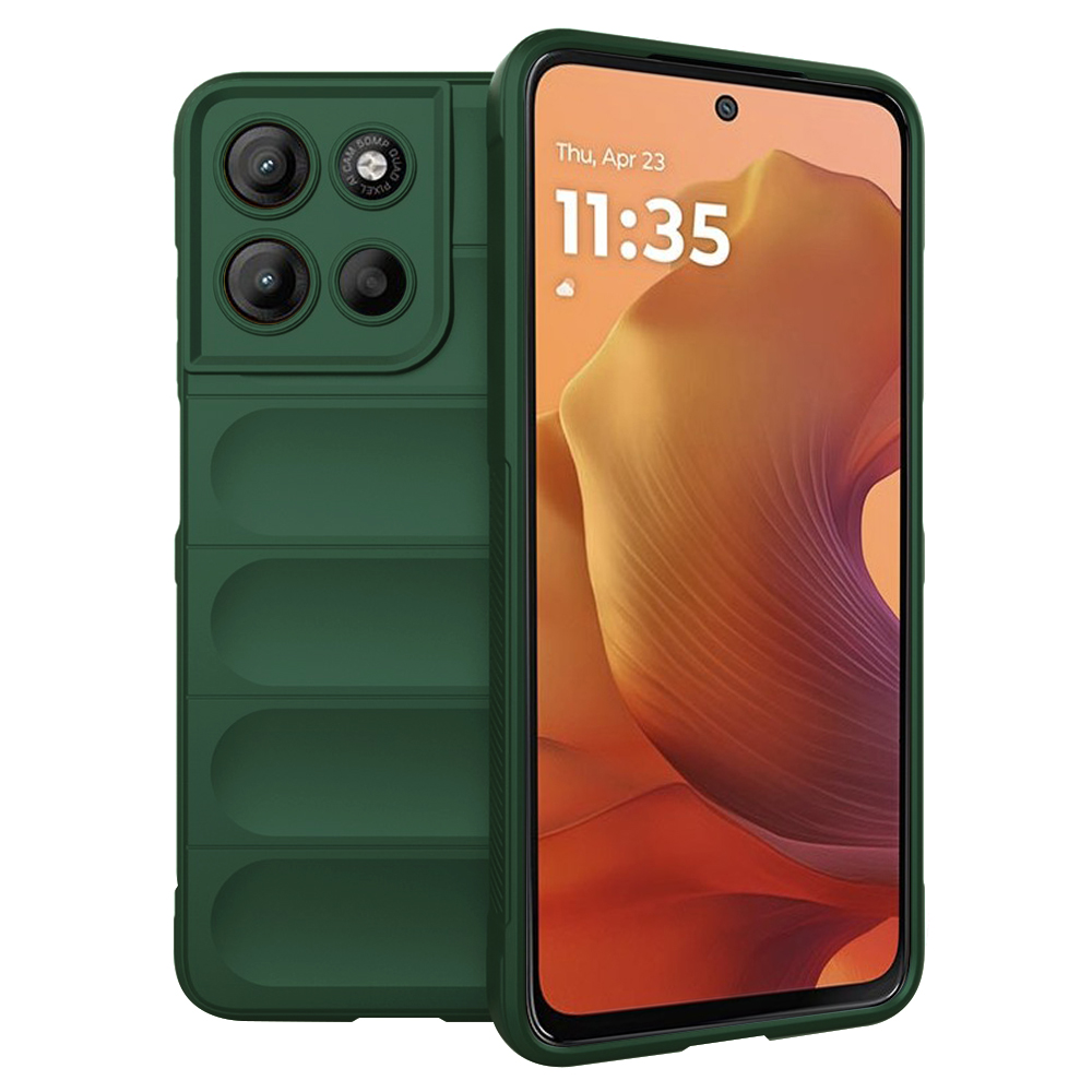 Калъф за Motorola Moto Moto G15 / G15 Power / G17 / G17 Power - Techsuit Magic Shield - Зелен