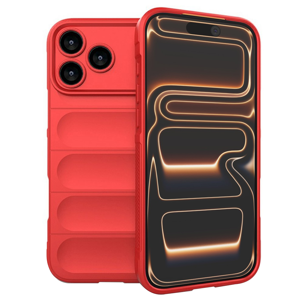 Калъф за iPhone 17 Pro Max - Techsuit Magic Shield - Червен