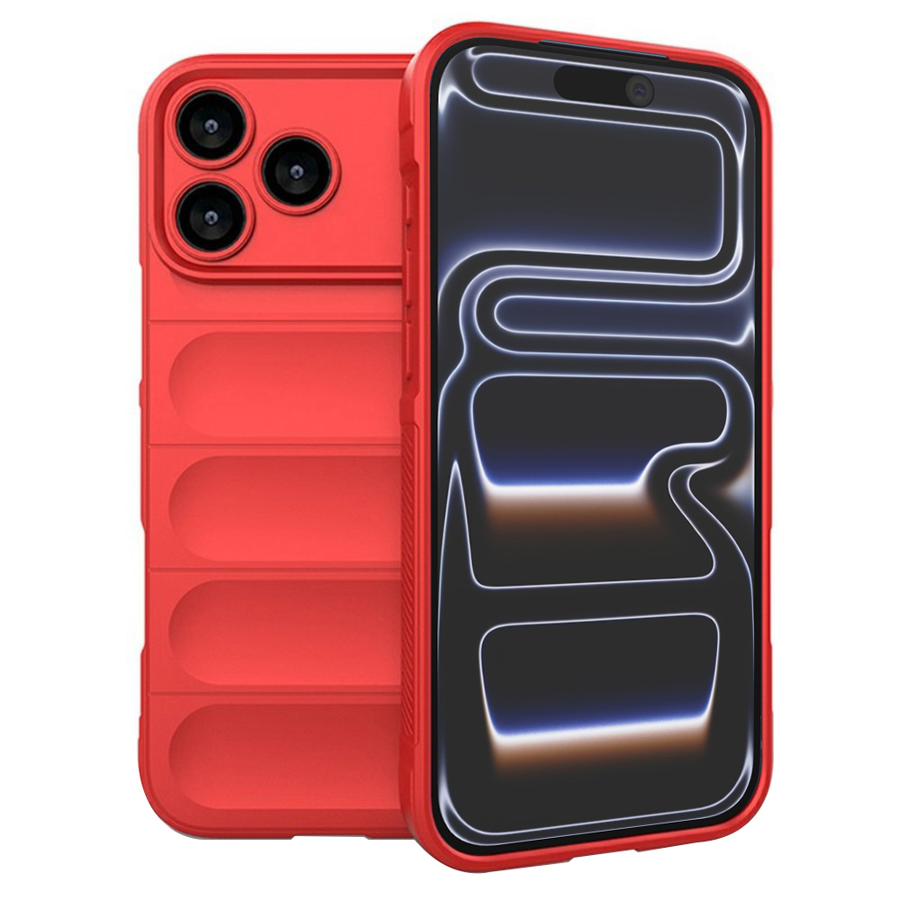 Калъф за iPhone 17 Pro - Techsuit Magic Shield - Червен