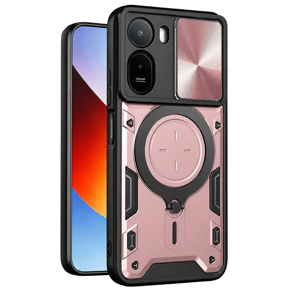 Калъф за Xiaomi Redmi A7 Pro 4G - Techsuit CamGuard Pro - Розово злато