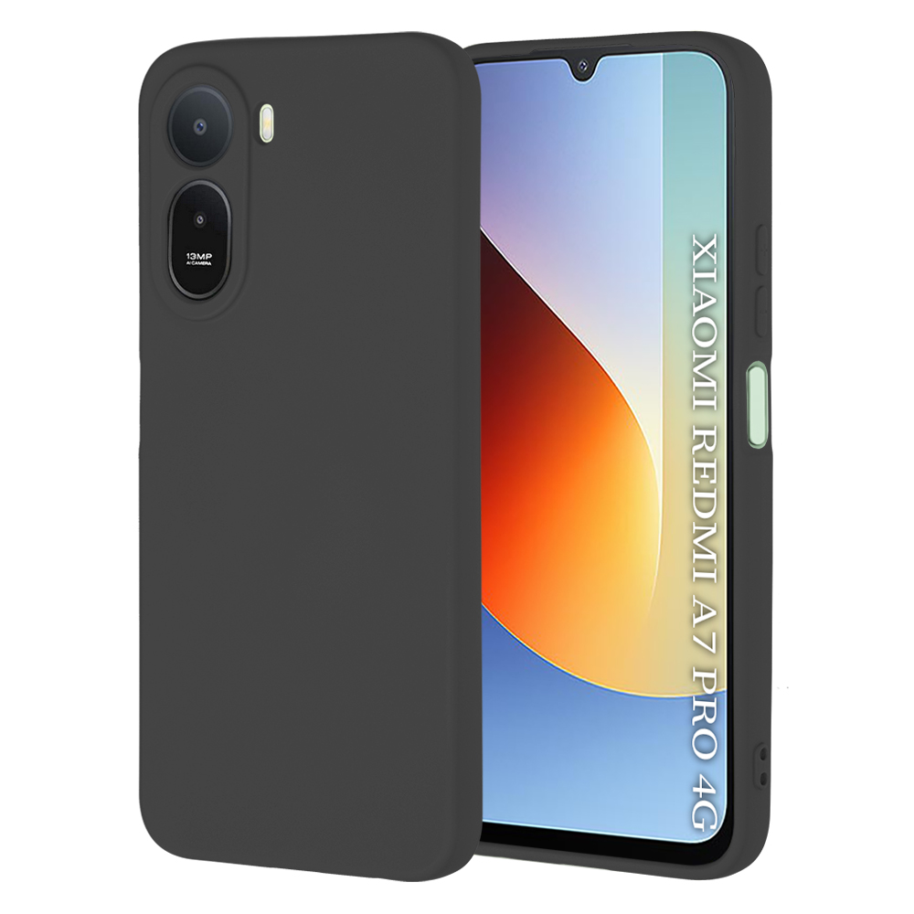 Калъф за Xiaomi Redmi A7 Pro 4G - Techsuit SoftFlex - Черен