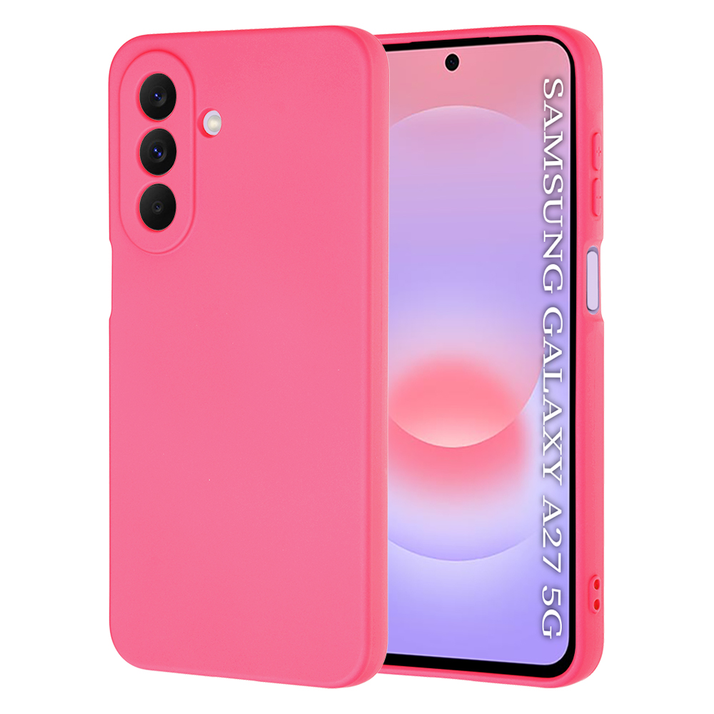 Калъф за Samsung Galaxy A27 5G - Techsuit SoftFlex - Hot Розов