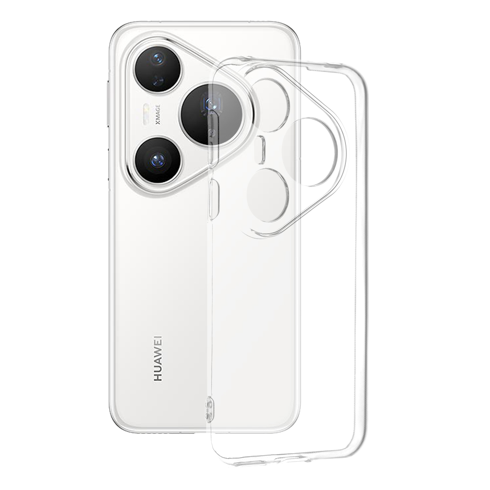 Калъф за Huawei Pura 80 Pro - Techsuit Прозрачен Silicone - Прозрачен