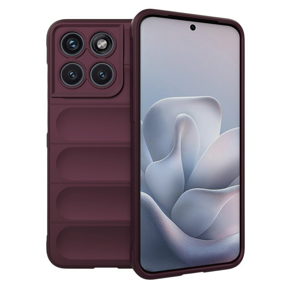 Калъф за Motorola Edge 70 Fusion - Techsuit Magic Shield - Бордо