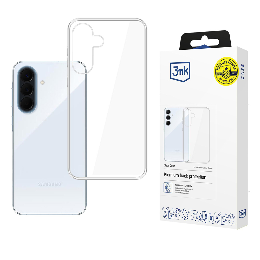 Калъф за Samsung Galaxy A57 5G - 3mk Прозрачен Case - Прозрачен