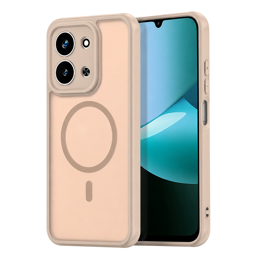 Калъф за Xiaomi Redmi 15C 4G / Redmi 15C 5G - Techsuit HaloFrost II MagSafe - Златен