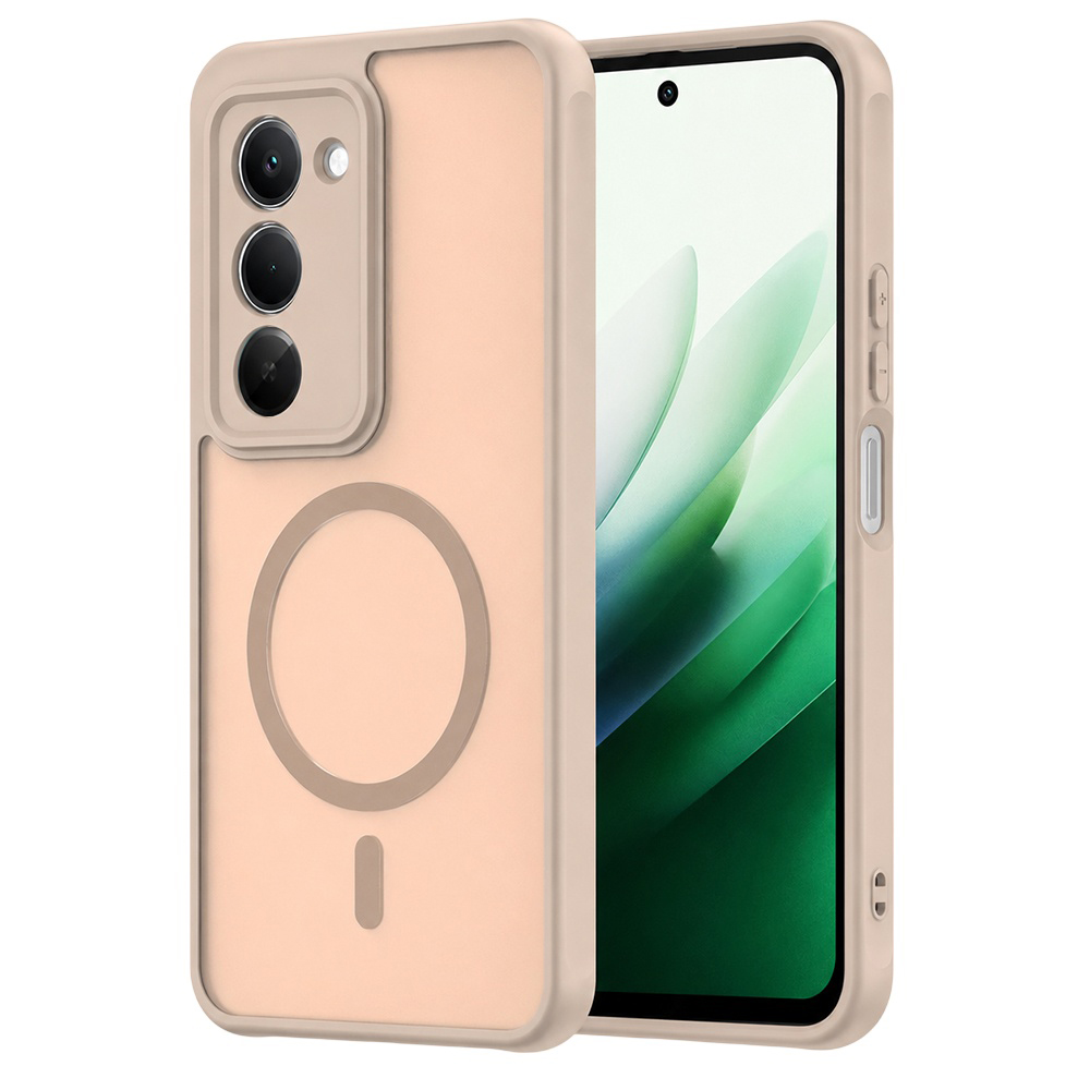 Калъф за Xiaomi Redmi 15 4G / Redmi 15 5G - Techsuit HaloFrost II MagSafe - Златен