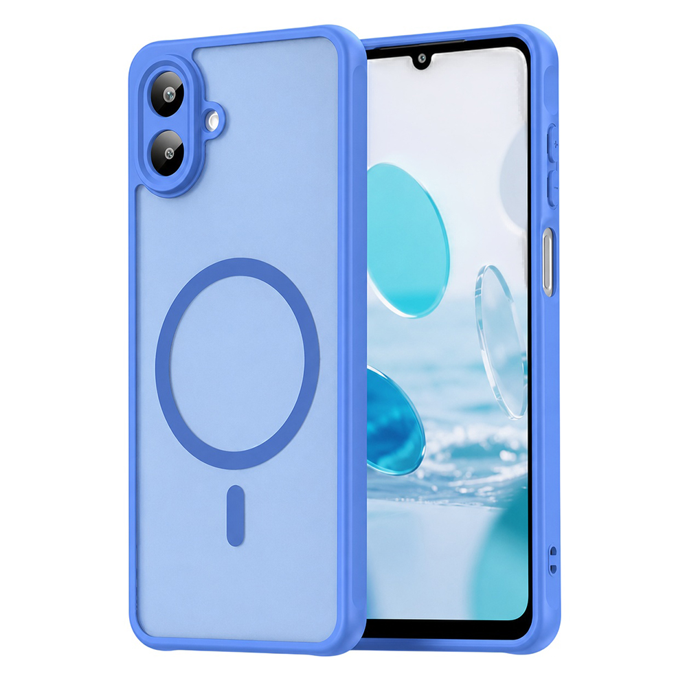 Калъф за Samsung Galaxy A07 4G - Techsuit HaloFrost II MagSafe - Небесносин