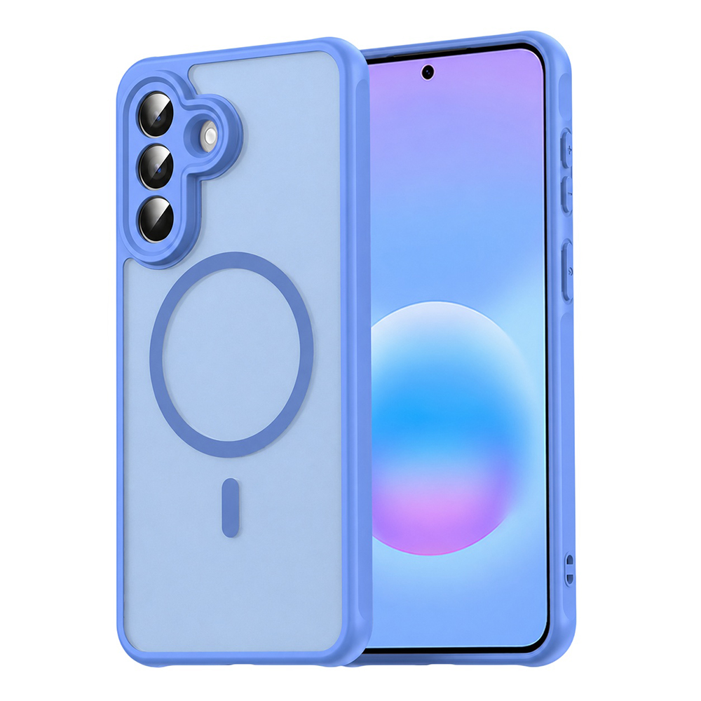 Калъф за Samsung Galaxy A57 5G - Techsuit HaloFrost II MagSafe - Небесносин