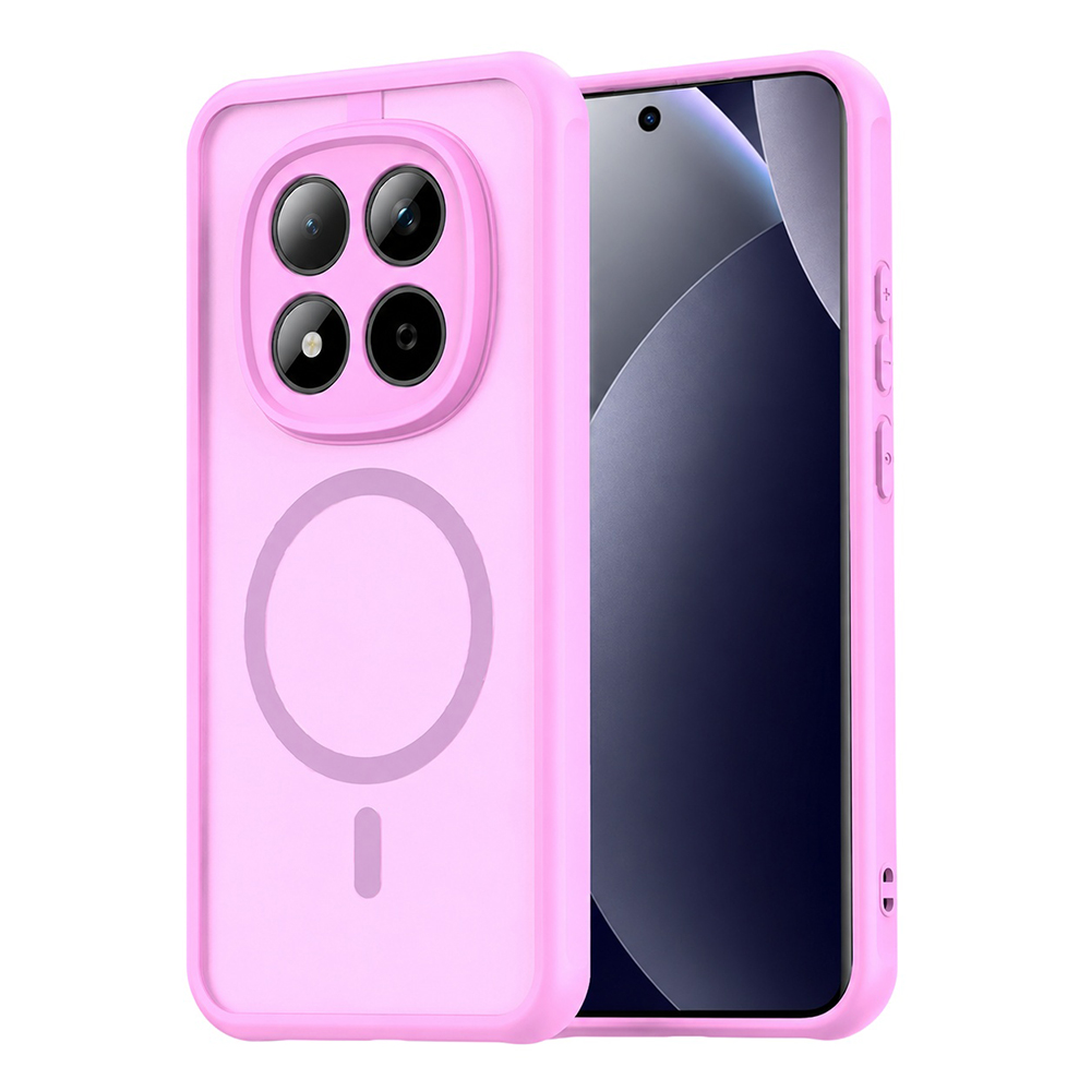 Калъф за Xiaomi Redmi Note 15 Pro 5G - Techsuit HaloFrost II MagSafe - Розов
