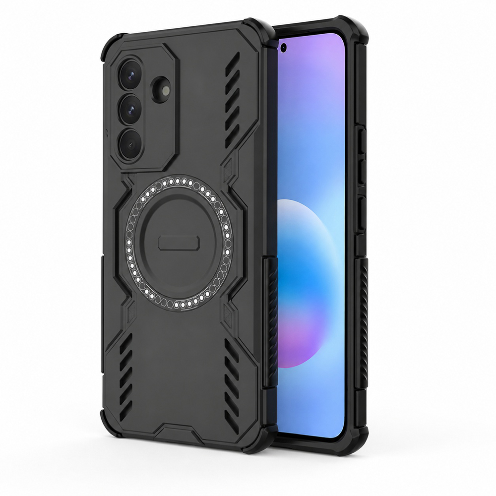 Калъф за Samsung Galaxy A57 5G - Techsuit ArmorMag Case - Черен