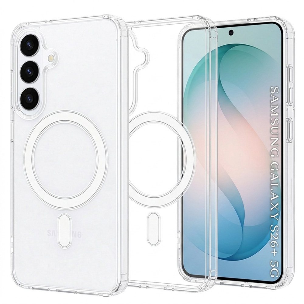Калъф за Samsung Galaxy S26 Plus - Techsuit MagSafe Pro - Прозрачен