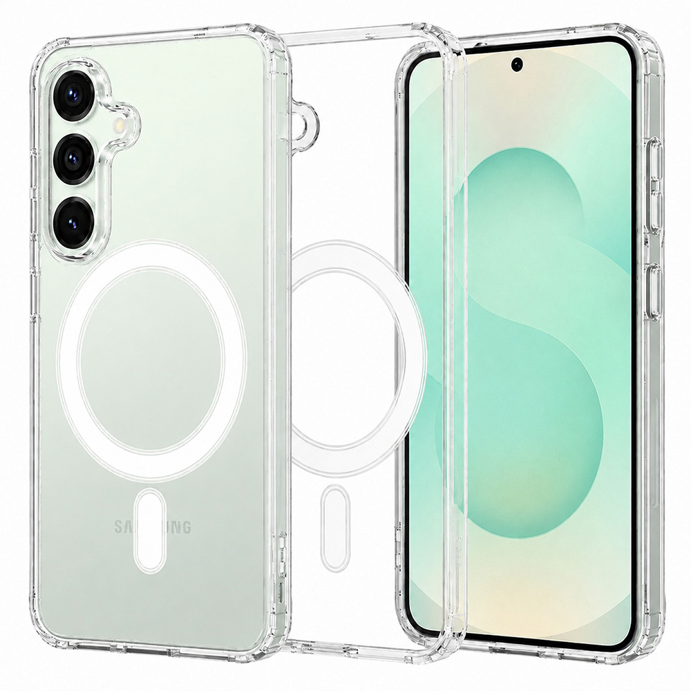Калъф за Samsung Galaxy S25 Plus - Techsuit MagSafe Pro - Прозрачен
