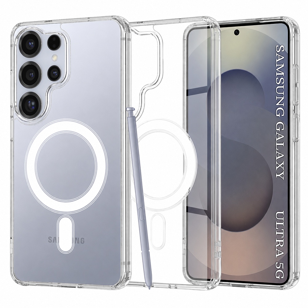Калъф за Samsung Galaxy S25 Ultra - Techsuit MagSafe Pro - Прозрачен