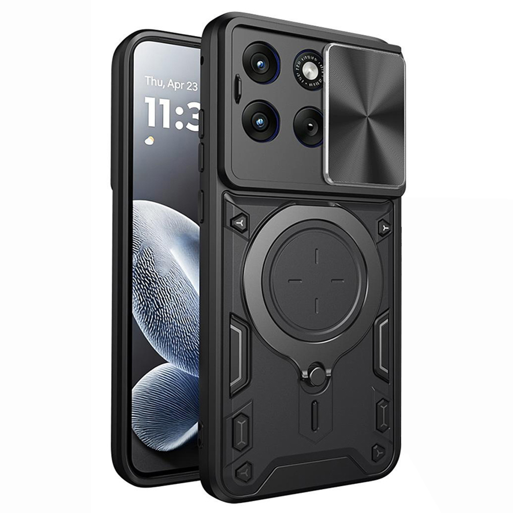 Калъф за Motorola Edge 70 Fusion - Techsuit CamGuard Pro - Черен