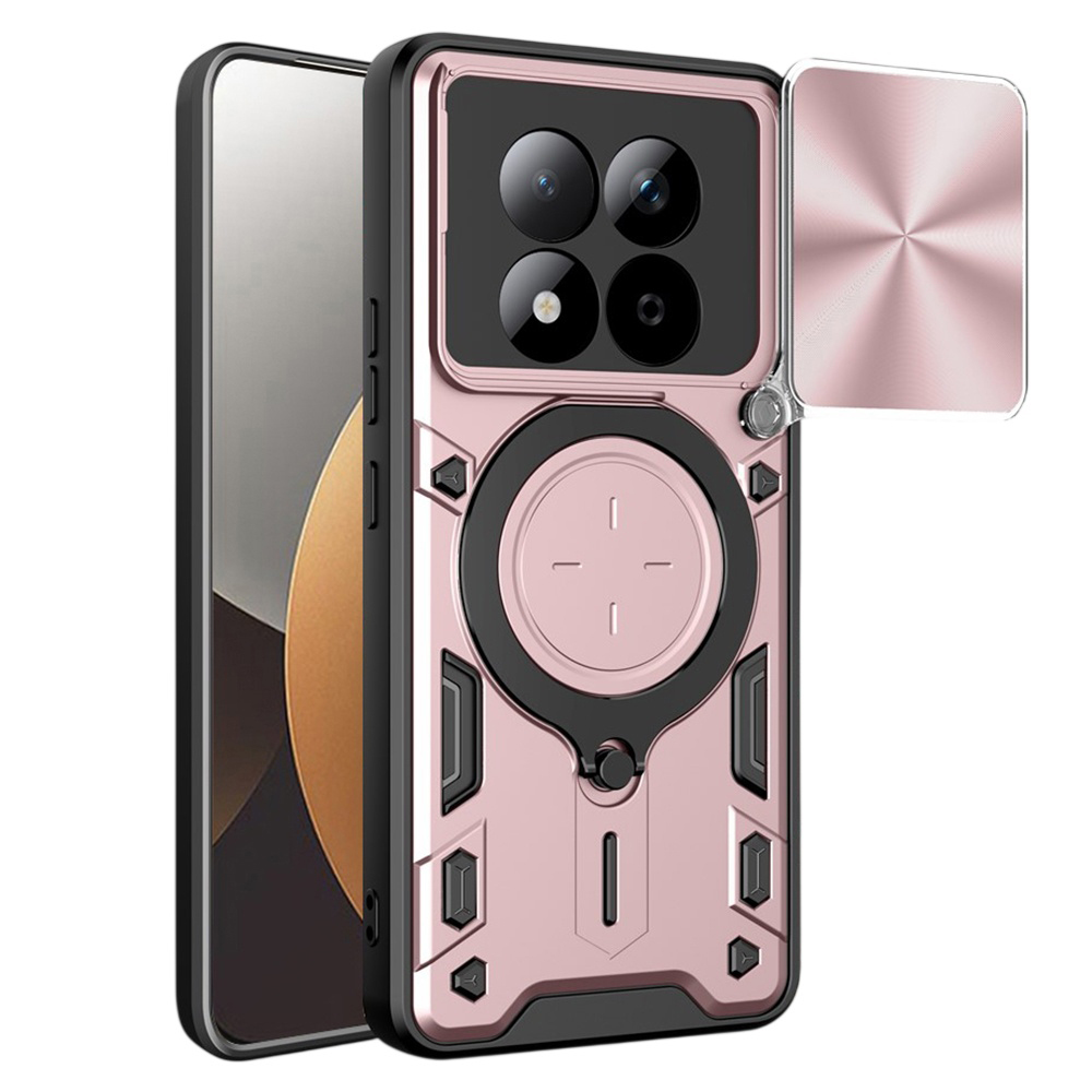 Калъф за Xiaomi Redmi Note 15 Pro 5G - Techsuit CamGuard Pro - Розово злато