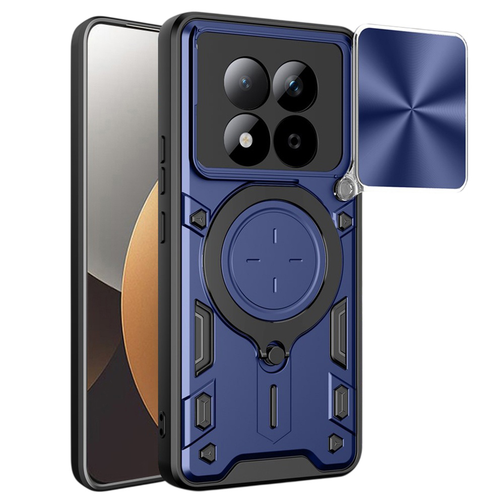 Калъф за Xiaomi Redmi Note 15 Pro 5G - Techsuit CamGuard Pro - Син