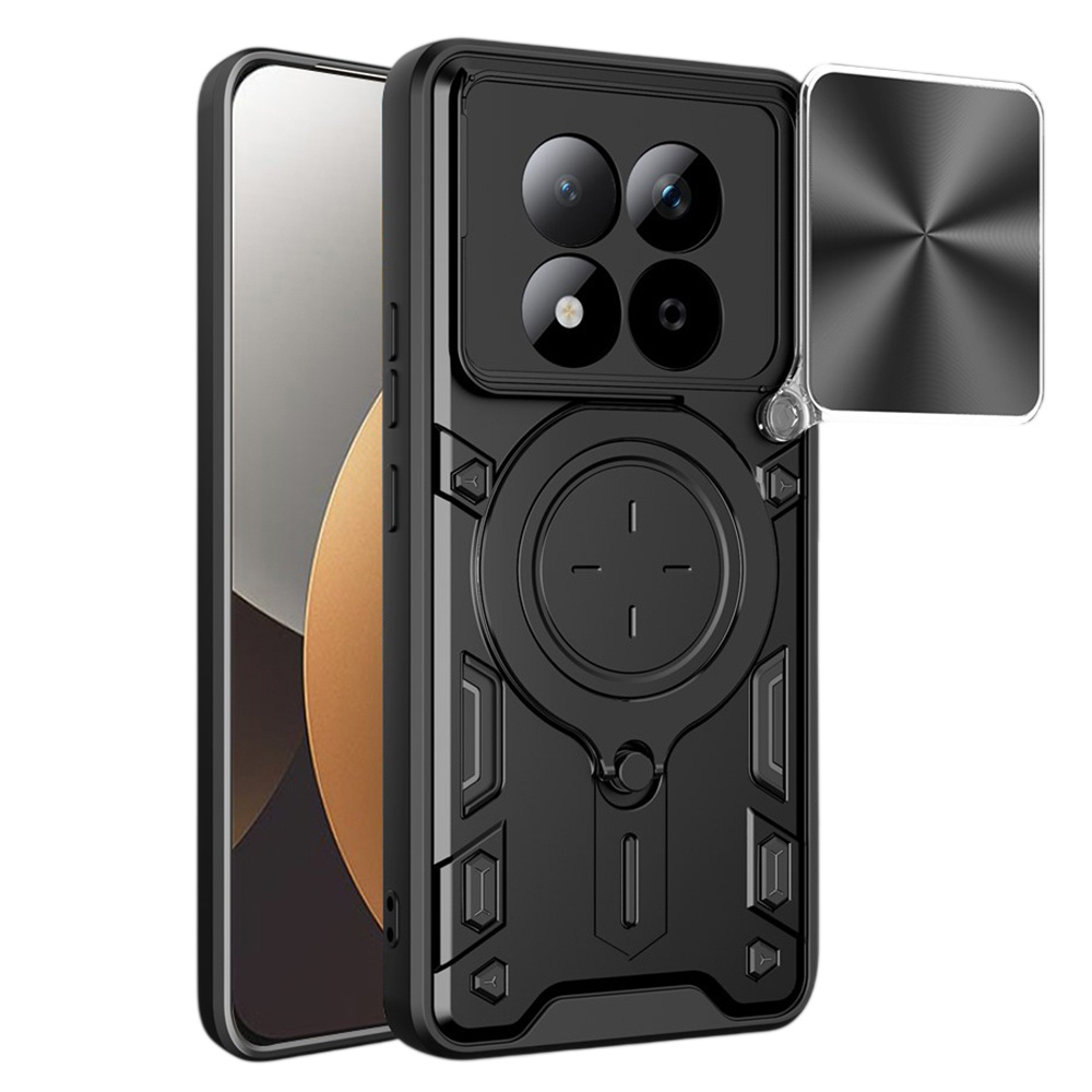 Калъф за Xiaomi Redmi Note 15 Pro 5G - Techsuit CamGuard Pro - Черен