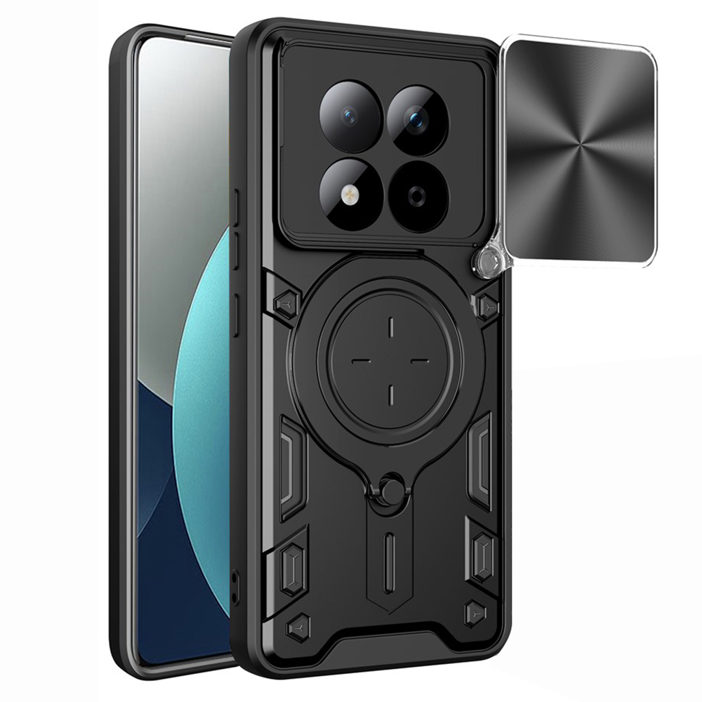 Калъф за Xiaomi Redmi Note 15 Pro 4G - Techsuit CamGuard Pro - Черен