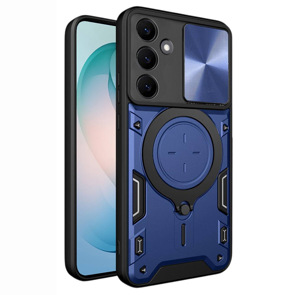 Калъф за Samsung Galaxy S26 Plus - Techsuit CamGuard Pro - Син