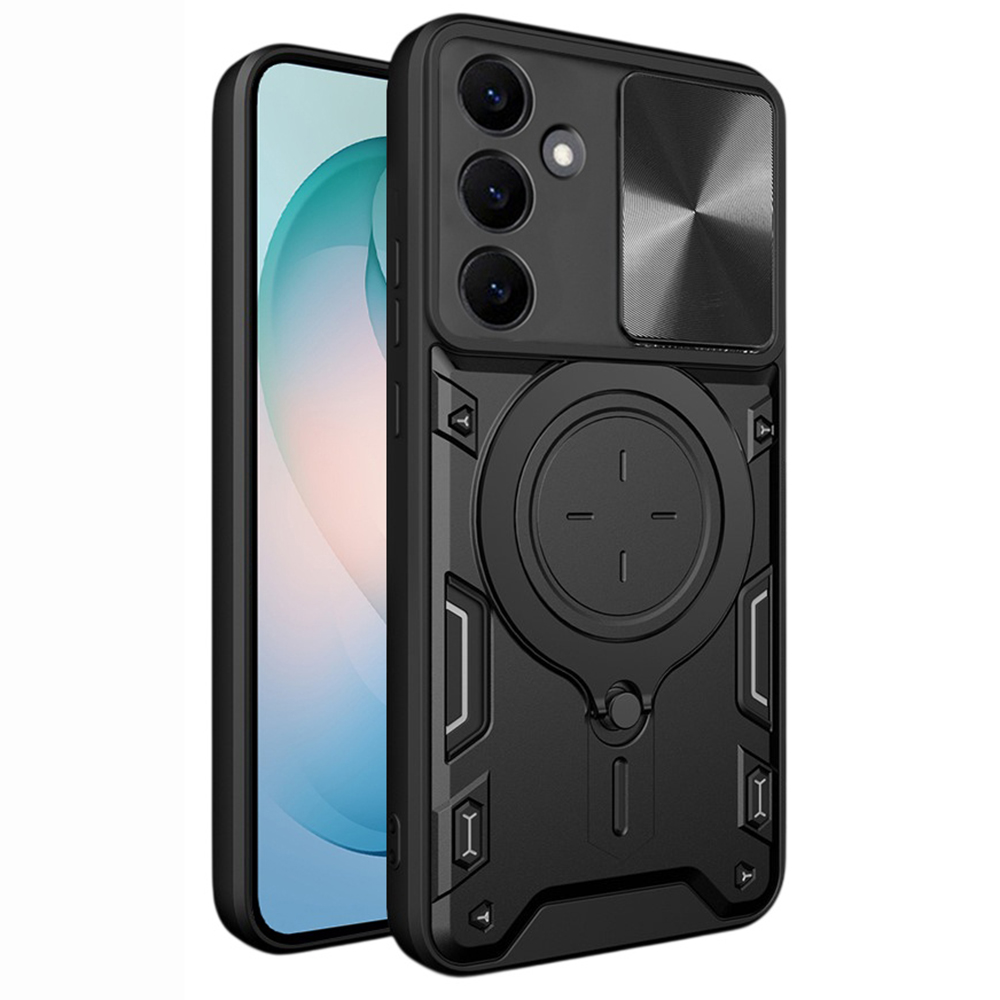 Калъф за Samsung Galaxy S26 Plus - Techsuit CamGuard Pro - Черен