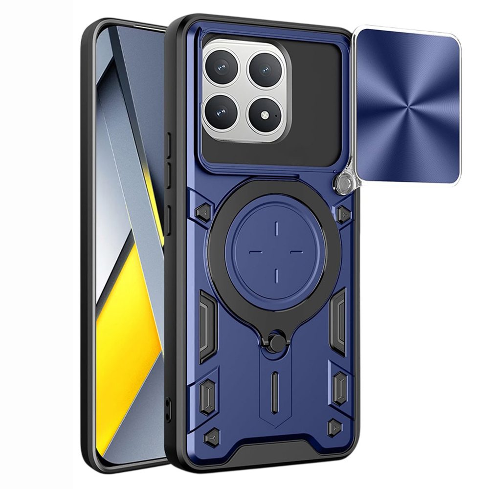 Калъф за Xiaomi Poco F8 Pro - Techsuit CamGuard Pro - Син