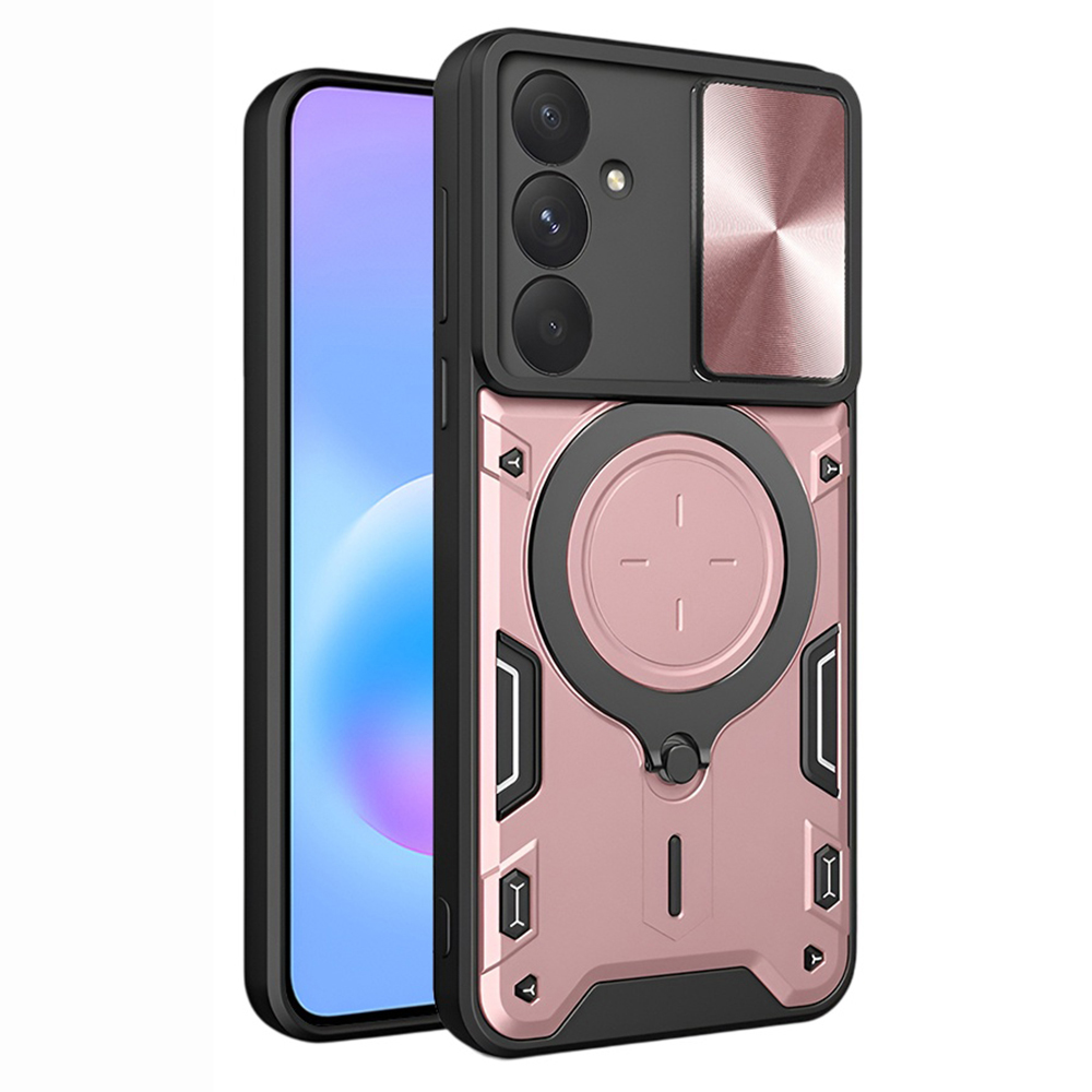 Калъф за Samsung Galaxy A57 5G - Techsuit CamGuard Pro - Розово злато