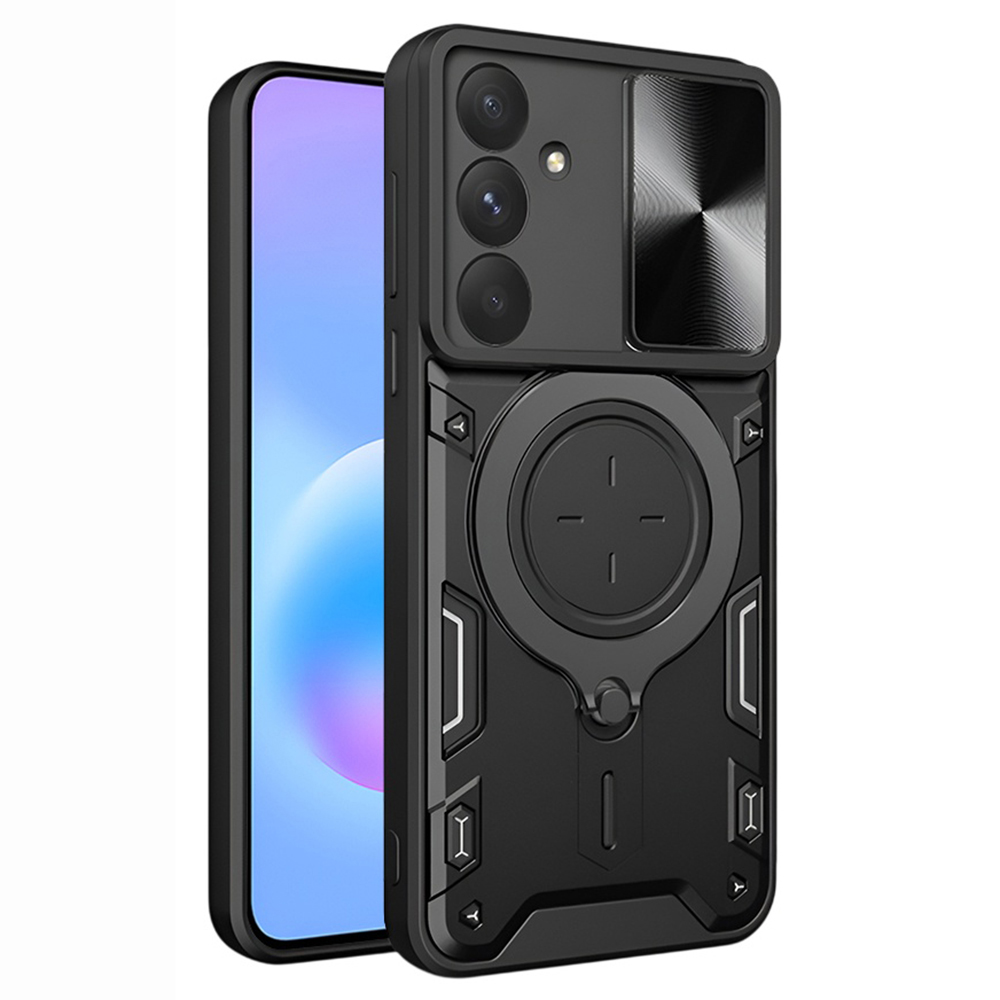 Калъф за Samsung Galaxy A57 5G - Techsuit CamGuard Pro - Черен