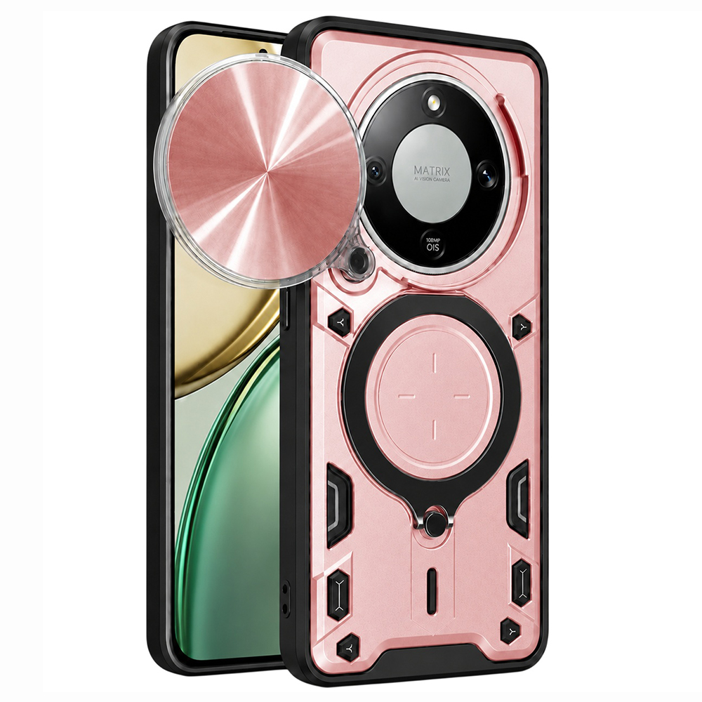 Калъф за Honor Magic8 Lite - Techsuit CamGuard Pro - Розово злато