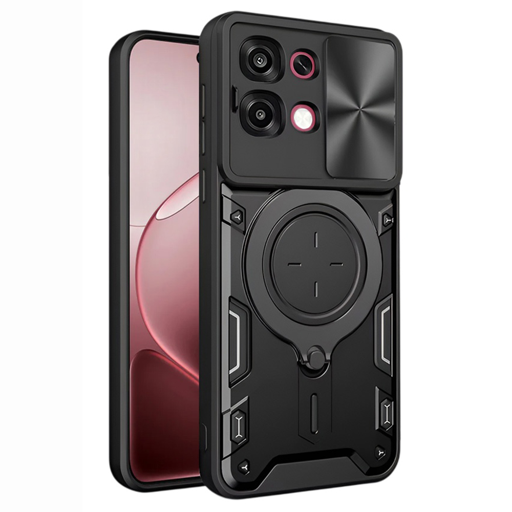 Калъф за Oppo A6 Pro 4G / A6 Pro 5G - Techsuit CamGuard Pro - Черен