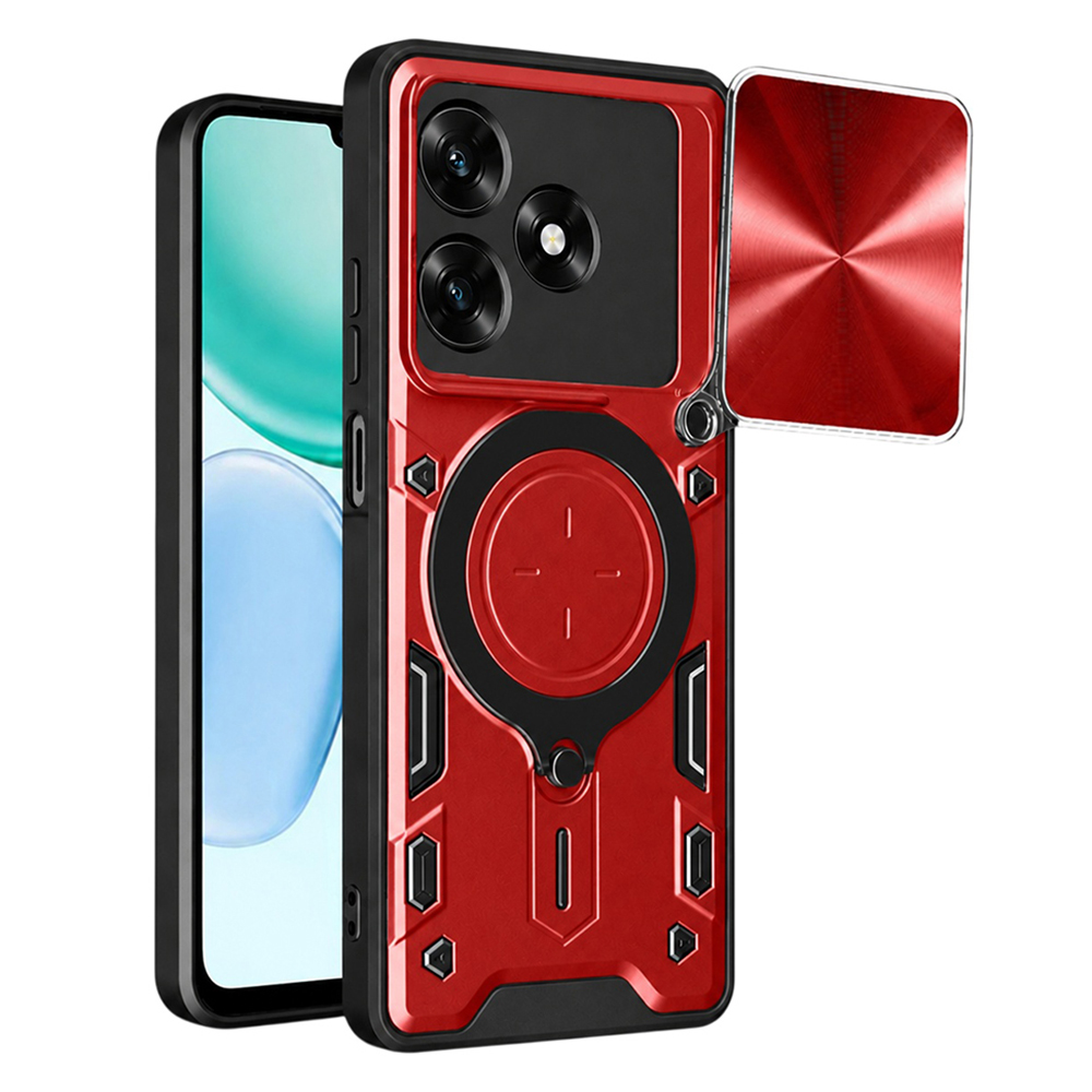Калъф за Honor X5c Plus - Techsuit CamGuard Pro - Червен