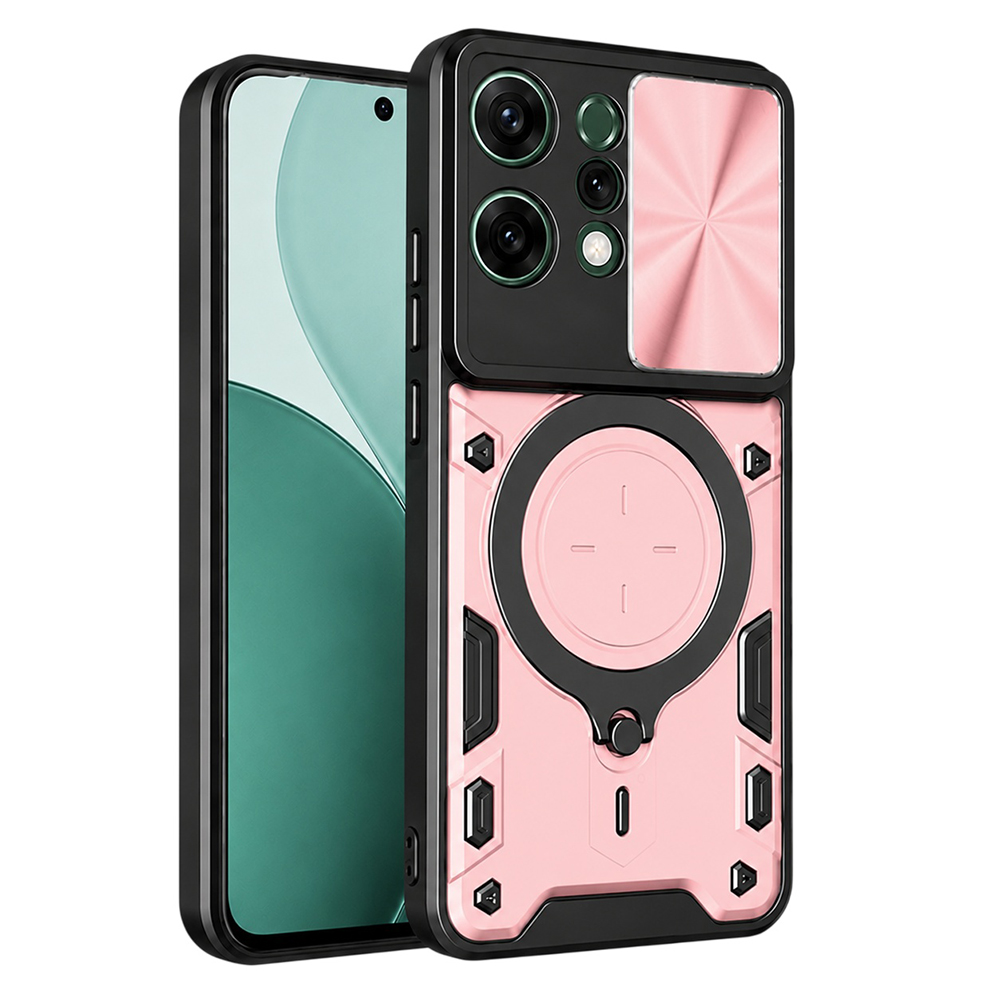Калъф за Oppo Reno14 - Techsuit CamGuard Pro - Розово злато
