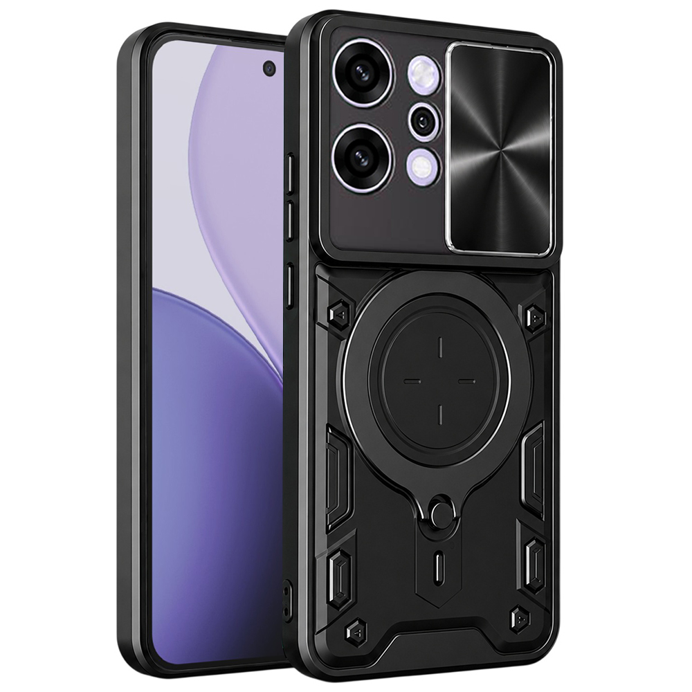 Калъф за Oppo Reno14 Pro - Techsuit CamGuard Pro - Черен