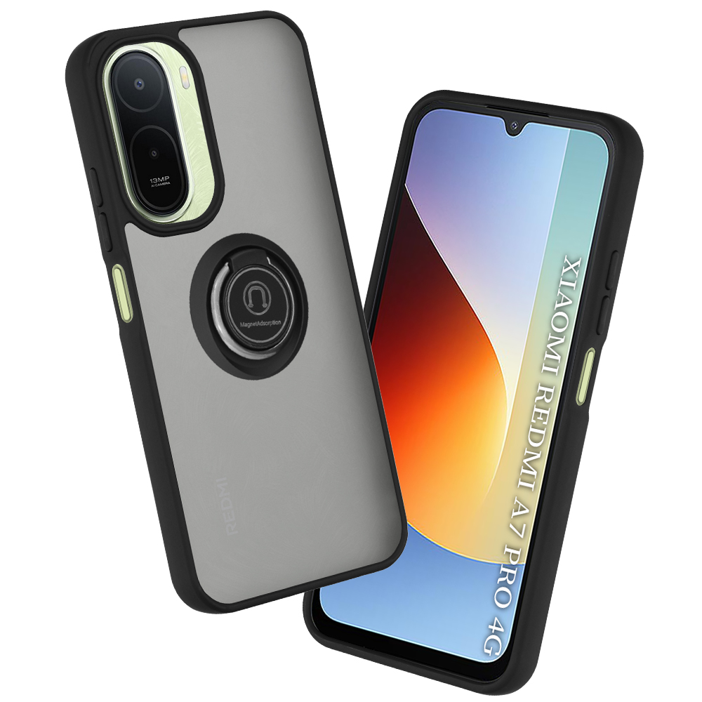 Калъф за Xiaomi Redmi A7 Pro 4G - Techsuit Glinth - Черен